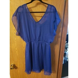 Express Blue Dress